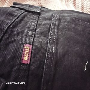 Rustler Classic Black Jeans